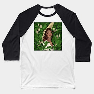 among the peace lilies Baseball T-Shirt